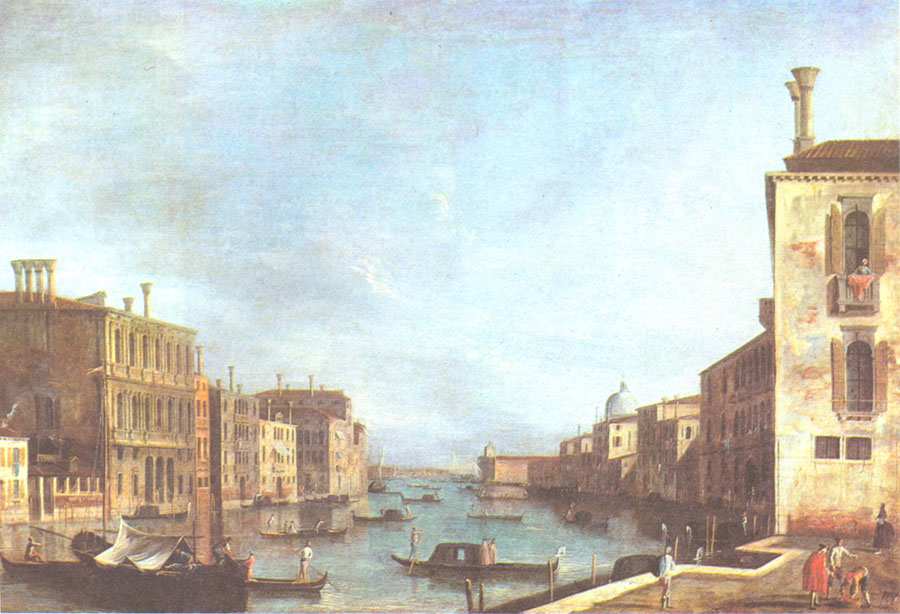 Микеле Мариески. Большой канал в Венеции