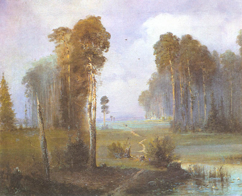Алексей Саврасов - Сокольники (1882 г.)