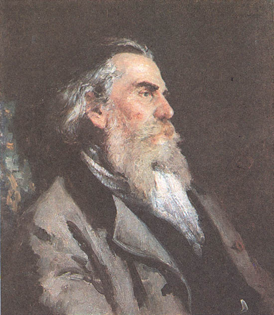 Илья Репин - портрет художника А.П. Боголюбова