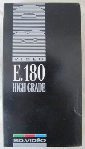 Видеокассета BD.VIDEO E180