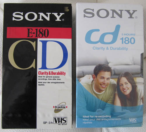Видеокассета Sony E-180