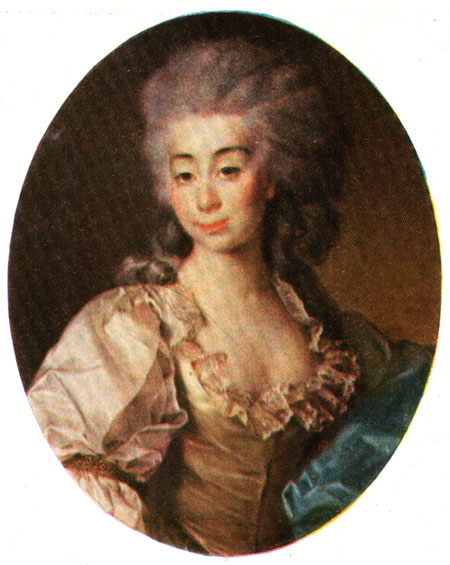 Д.Г. Левицкий - Портрет Урсулы Мнишек (1782 г.)